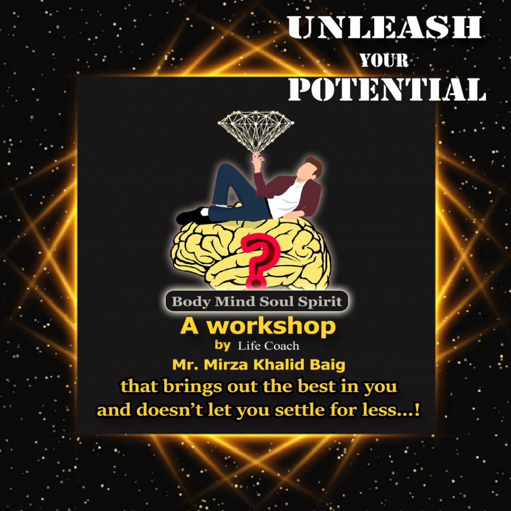 Unlease Your Potential workshop by Ustadh Khalid Hyderabad